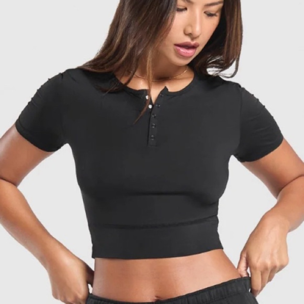 Gymshark Rest Day Buttery Soft Midi Top brand new